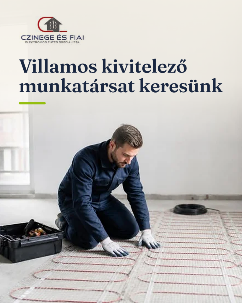 villamos kivitelezot keresunk